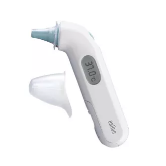 Braun IRT 3030 ThermoScan 3, termometru pentru copii, fără contact, cu infraroșu, în ureche