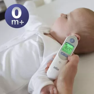 Termometru fără contact Braun IRT 6520 ThermoScan 7, digital, ureche, memorie pentru 9 măsurători Termometru fără contact Braun IRT 6520 ThermoScan 7, digital, ureche, memorie pentru 9 măsurători