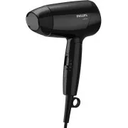Uscător de păr Philips BHC010/00 EssentialCare, 1200 W, aer rece, 3 viteze, 3 temperaturi, negru