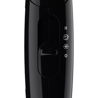 Uscător de păr Philips BHC010/00 EssentialCare, 1200 W, aer rece, 3 viteze, 3 temperaturi, negru