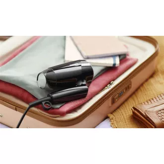 Uscător de păr Philips BHC010/00 EssentialCare, 1200 W, aer rece, 3 viteze, 3 temperaturi, negru