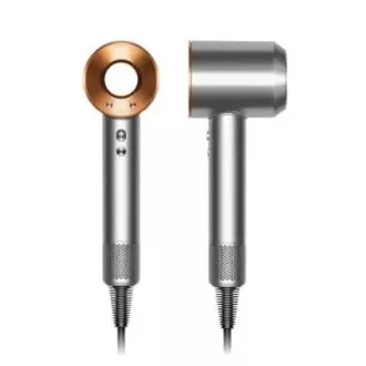 Uscător de păr Dyson Supersonic HD07, 1600 W, 3 viteze, 4 temperaturi, încălzire rapidă, argintiu/cupru