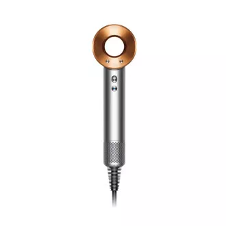 Uscător de păr Dyson Supersonic HD07, 1600 W, 3 viteze, 4 temperaturi, încălzire rapidă, argintiu/cupru