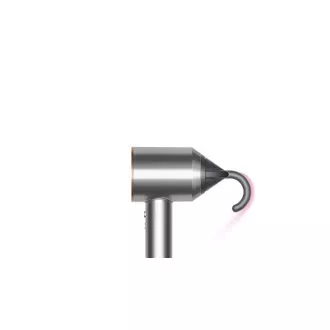 Uscător de păr Dyson Supersonic HD07, 1600 W, 3 viteze, 4 temperaturi, încălzire rapidă, argintiu/cupru