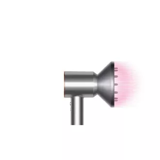 Uscător de păr Dyson Supersonic HD07, 1600 W, 3 viteze, 4 temperaturi, încălzire rapidă, argintiu/cupru