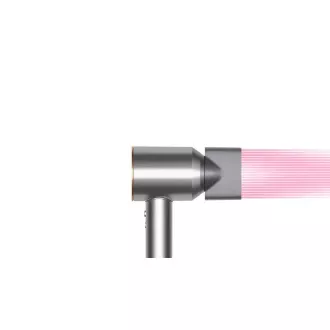 Uscător de păr Dyson Supersonic HD07, 1600 W, 3 viteze, 4 temperaturi, încălzire rapidă, argintiu/cupru