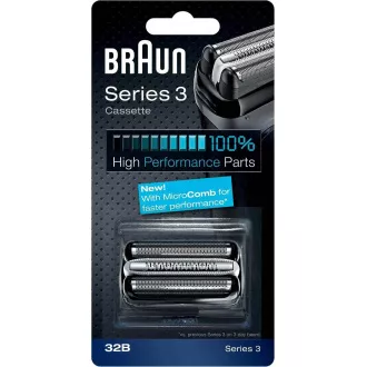 Braun CombiPack Series3 - 32B Micro pieptene folie de bărbierit și bloc de lame - Despachetat