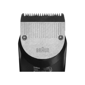 Aparat de tuns barba Braun BT7940, 0,5-20 mm, reîncărcabilă, 4 accesorii   Gillette, gri