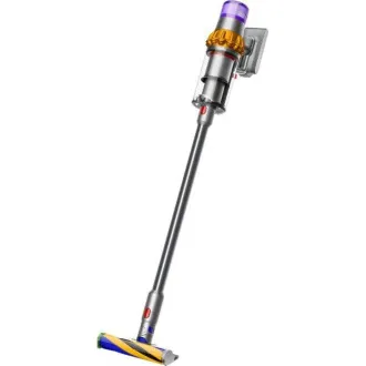 Dyson V15 Detect Absolute 2023, aspirator, 14 cicloane, 240 AW, filtrare pe întreaga mașină, până la 60 de minute, galben / gri Dyson V15 Detect Absolute 2023, aspirator, 14 cicloane, 240 AW, filtrare pe întreaga mașină, până la 60 de minute, galben / gri