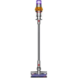 Dyson V15 Detect Absolute 2023, aspirator, 14 cicloane, 240 AW, filtrare pe întreaga mașină, până la 60 de minute, galben / gri Dyson V15 Detect Absolute 2023, aspirator, 14 cicloane, 240 AW, filtrare pe întreaga mașină, până la 60 de minute, galben / gri