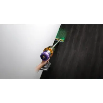 Dyson V15 Detect Absolute 2023, aspirator, 14 cicloane, 240 AW, filtrare pe întreaga mașină, până la 60 de minute, galben / gri Dyson V15 Detect Absolute 2023, aspirator, 14 cicloane, 240 AW, filtrare pe întreaga mașină, până la 60 de minute, galben / gri