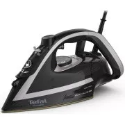 Tefal FV8062E0 Fier de călcat cu aburi Puregliss, 3000 W, Anti-picurare, oprire automată, stropire, argintiu / negru