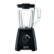 Blender de masă Tefal BL420838 Blendforce 2 Blender de masă, 600 W, 2 viteze, funcție de puls, zdrobire de gheață, Smart Lock, negru