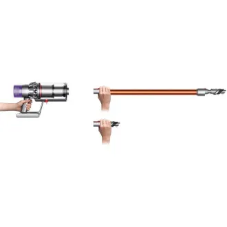 Aspirator fără fir Dyson V10 Absolute 2023, cu băț, ciclonic, filtru HEPA, 3 niveluri de aspirare, indicatori LED