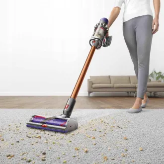 Aspirator fără fir Dyson V10 Absolute 2023, cu băț, ciclonic, filtru HEPA, 3 niveluri de aspirare, indicatori LED