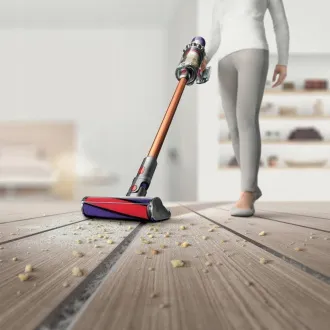Aspirator fără fir Dyson V10 Absolute 2023, cu băț, ciclonic, filtru HEPA, 3 niveluri de aspirare, indicatori LED