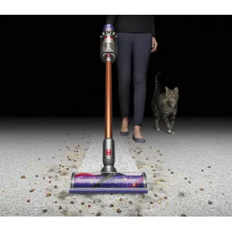 Aspirator fără fir Dyson V10 Absolute 2023, cu băț, ciclonic, filtru HEPA, 3 niveluri de aspirare, indicatori LED