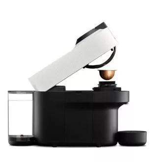 Aparat de cafea cu capsule Krups Nespresso XN920110 Vertuo Pop, 1500 W, Wi-Fi. Bluetooth, 4 dimensiuni de cafea, alb - Despachetat