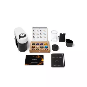 Aparat de cafea cu capsule Krups Nespresso XN920110 Vertuo Pop, 1500 W, Wi-Fi. Bluetooth, 4 dimensiuni de cafea, alb - Despachetat