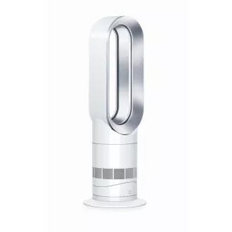 Ventilator Dyson Hot Cool AM09, ventilator de podea, 2000 W, afișaj, fără ventilator, telecomandă, alb și gri