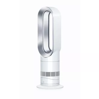 Ventilator Dyson Hot Cool AM09, ventilator de podea, 2000 W, afișaj, fără ventilator, telecomandă, alb și gri