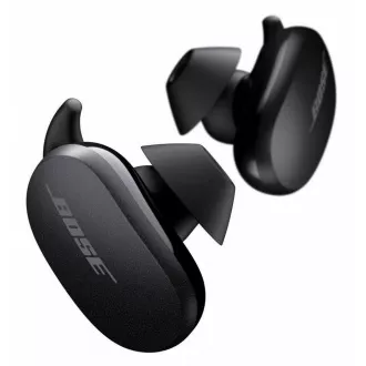 Căști fără fir Bose QuietComfort Earbuds, True Wireless, IPX4, control tactil, tehnologie StayHear, negru