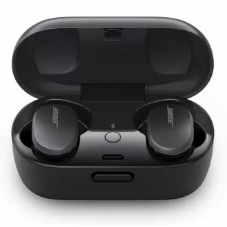Căști fără fir Bose QuietComfort Earbuds, True Wireless, IPX4, control tactil, tehnologie StayHear, negru