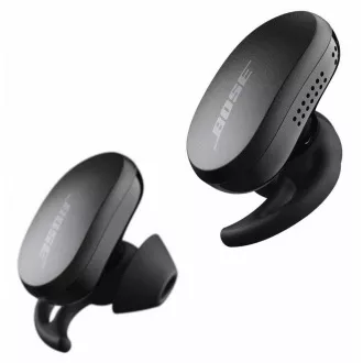Căști fără fir Bose QuietComfort Earbuds, True Wireless, IPX4, control tactil, tehnologie StayHear, negru