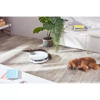 Aspirator robotizat Samsung Jetbot  VR30T85513W/WA, antiderapant, inteligent, WiFi, alb