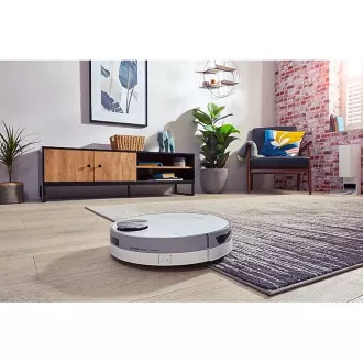 Aspirator robotizat Samsung Jetbot  VR30T85513W/WA, antiderapant, inteligent, WiFi, alb