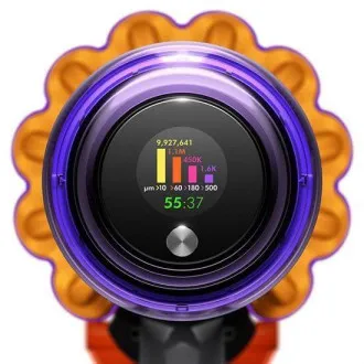 Aspirator fără fir Dyson V15s Detect Submarine Detect Submarine, cu băț, ștergere umedă, afișaj LCD, filtrare în mai multe trepte