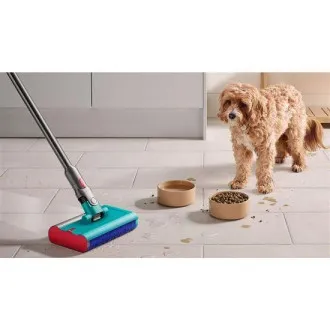 Aspirator fără fir Dyson V15s Detect Submarine Detect Submarine, cu băț, ștergere umedă, afișaj LCD, filtrare în mai multe trepte