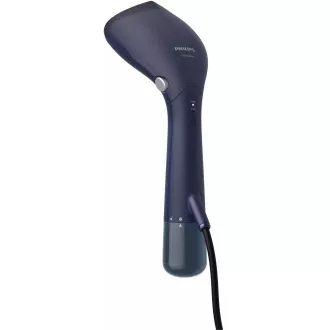 Philips 7000 Series STH7020/20 Aparat cu abur de mână, 1500 W, încălzire rapidă, tehnologie OptimalTEMP, albastru închis