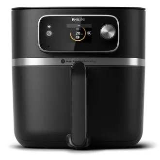Philips 7000 Series Airfryer Combi Combi XXL Connected HD9880/90 aparat de prăjit cu aer cald, 2200 W, Wi-Fi, programe automate Philips 7000 Series Airfryer Combi Combi XXL Connected HD9880/90 aparat de prăjit cu aer cald, 2200 W, Wi-Fi, programe automate