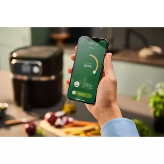 Philips 7000 Series Airfryer Combi Combi XXL Connected HD9880/90 aparat de prăjit cu aer cald, 2200 W, Wi-Fi, programe automate Philips 7000 Series Airfryer Combi Combi XXL Connected HD9880/90 aparat de prăjit cu aer cald, 2200 W, Wi-Fi, programe automate