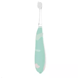 Periuta de dinti electrica NENO TUTTI, pentru copii de la 3 la 6 ani, iluminare LED din spate, fibre de nailon, verde menta