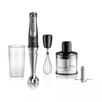 Blender de mână Braun MultiQuick 9 MQ9135XI, 1200 W, ActiveBlade, control continuu al vitezei, SmartSpeed