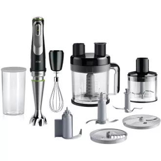 Blender Braun MQ9195XLI, 1200 W, ActiveBlade, control continuu al vitezei, SmartSpeed, accesorii extinse