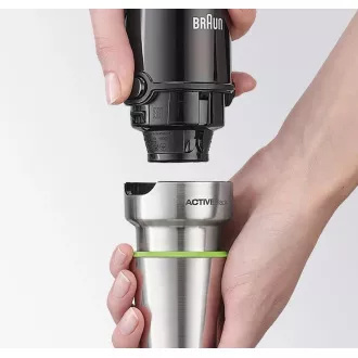 Blender Braun MQ9195XLI, 1200 W, ActiveBlade, control continuu al vitezei, SmartSpeed, accesorii extinse