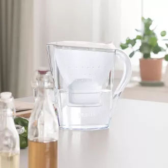 Brita Marella alb rece + 6 ceainic cu filtru Maxtra Pro All-In-1, 2,4 l, indicator de schimbare a filtrului, 6x cartușe filtrante Brita Marella alb rece + 6 ceainic cu filtru Maxtra Pro All-In-1, 2,4 l, indicator de schimbare a filtrului, 6x cartușe filtrante