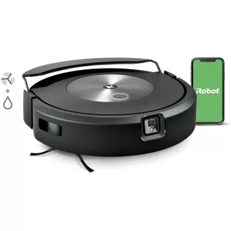 Aspirator robot iRobot Roomba Combo j7 cu mop, filtru HEPA, incarcare automata, golire automata, navigare vSLAM Aspirator robot iRobot Roomba Combo j7 cu mop, filtru HEPA, incarcare automata, golire automata, navigare vSLAM