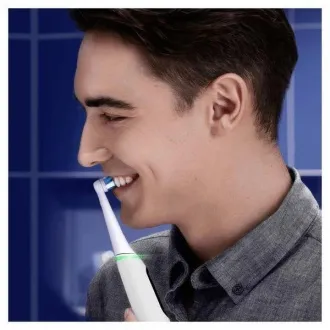 Periuță de dinți electrică Oral-B iO Series 6s, temporizator, senzor de presiune, 5 programe, aplicare Oral-B, alb