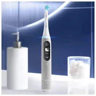 Periuță de dinți electrică Oral-B iO Series 6s, temporizator, senzor de presiune, 5 programe, aplicare Oral-B, gri