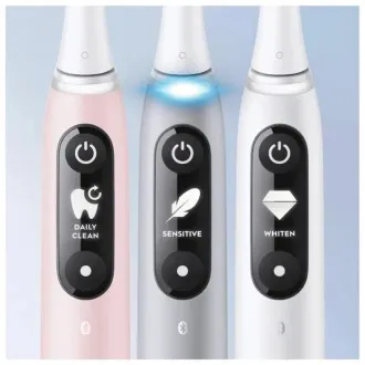 Periuță de dinți electrică Oral-B iO Series 6s, temporizator, senzor de presiune, 5 programe, aplicare Oral-B, gri