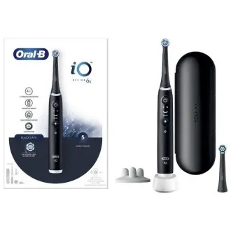 Periuță de dinți electrică Oral-B iO Series 6s, temporizator, senzor de presiune, 5 programe, aplicare Oral-B, negru Periuță de dinți electrică Oral-B iO Series 6s, temporizator, senzor de presiune, 5 programe, aplicare Oral-B, negru