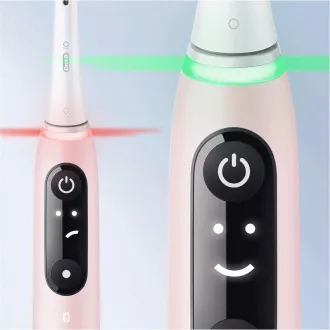 Periuță de dinți electrică Oral-B iO Series 6s, temporizator, senzor de presiune, 5 programe, aplicație Oral-B, roz