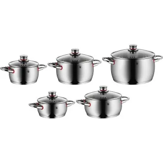 Set de oale WMF Quality One, oțel inoxidabil, lavabil în mașina de spălat vase, 5 piese