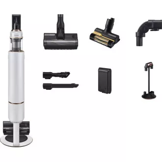 Aspirator stick Samsung Bespoke Jet Plus Pet, fără fir, 86 dB, alb-negru Aspirator stick Samsung Bespoke Jet Plus Pet, fără fir, 86 dB, alb-negru
