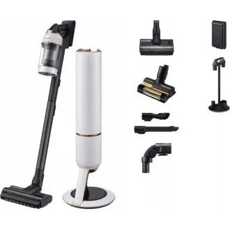 Aspirator stick Samsung Bespoke Jet Plus Pet, fără fir, 86 dB, alb-negru Aspirator stick Samsung Bespoke Jet Plus Pet, fără fir, 86 dB, alb-negru