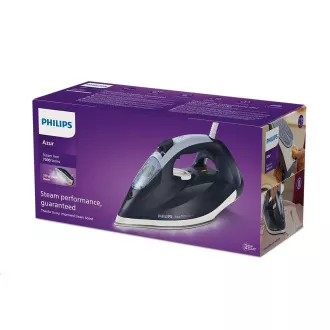 Fier de călcat cu abur Philips seria 7000 DST7030/20, 2800 W, Calc-Clean, Anti-picurare, albastru închis